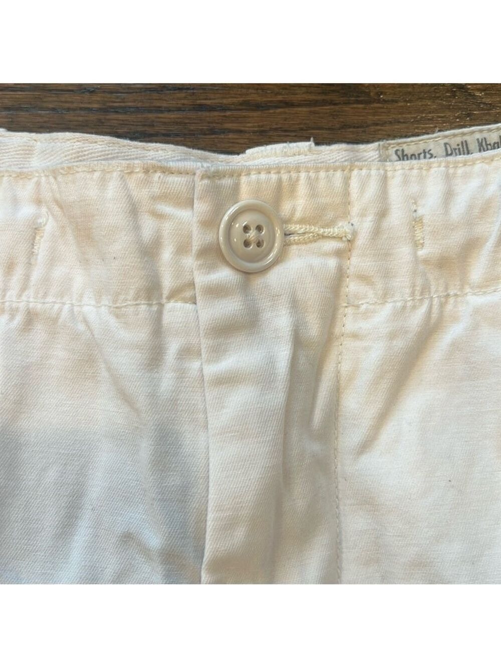 Polo Ralph Lauren Classic Cargo Shorts Khakis White/Relaxed Fit Size 31 - Picture 7 of 16